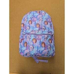 Disney Frozen 2 Elsa Anna 16" Large Backpack Girl's Book Bag